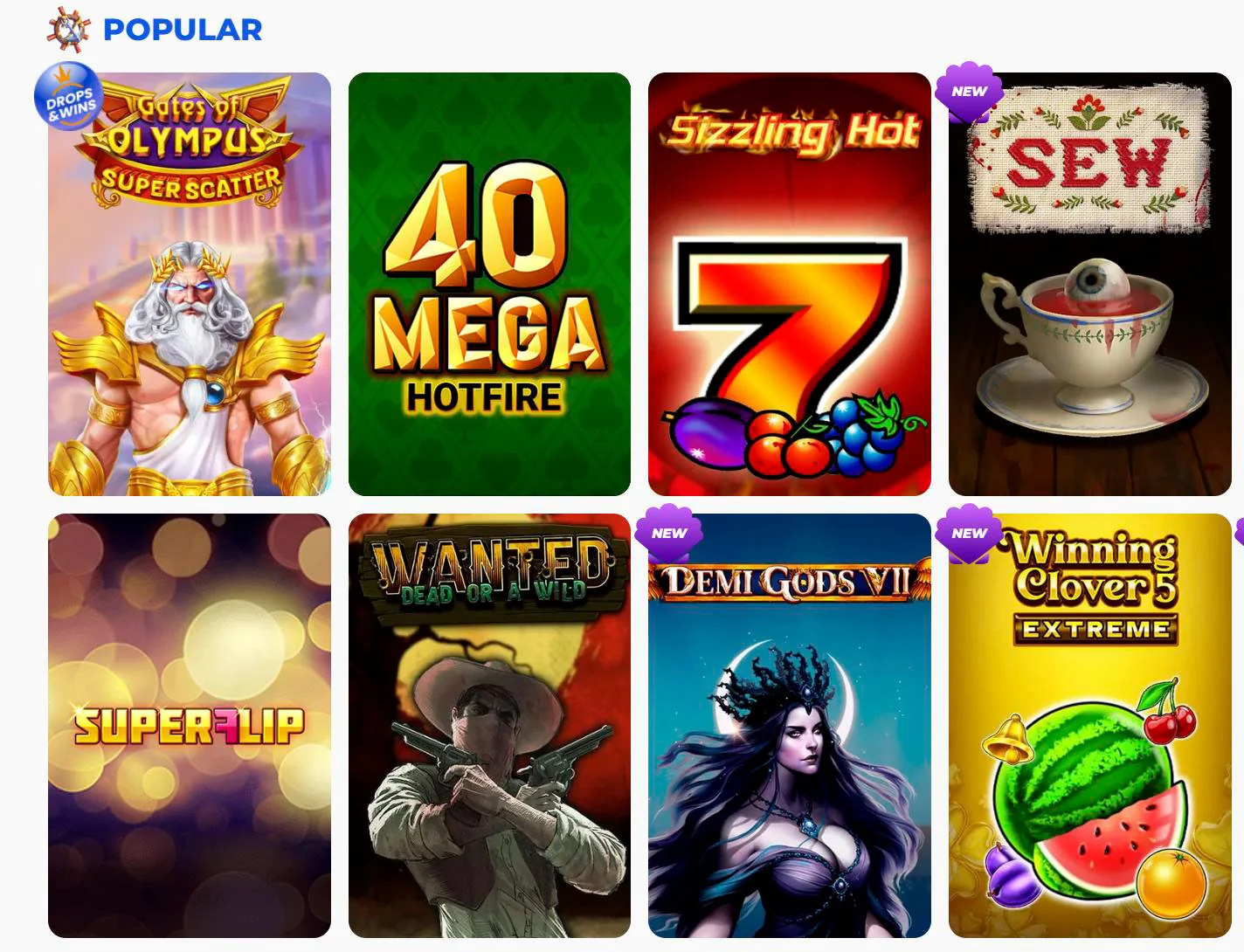 jogos populares posido casino